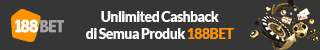 Unlimited Cashback di Semua Produk 188BET